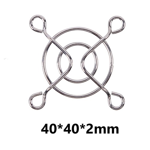 5pcs PC Case Fan Grills Computer Cooling Fan Finger Guard Protector (40mm) - Afbeelding 9 van 9
