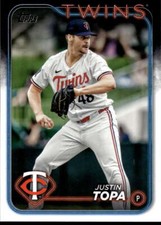 JUSTIN TOPA 2024 Topps Update #US47 MLB Twins  ID:116721