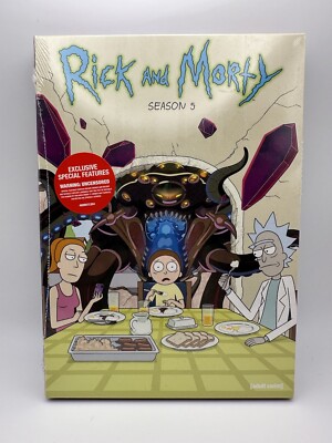 Rick and Morty Season DVD Justin Roiland NEW 883929774913|