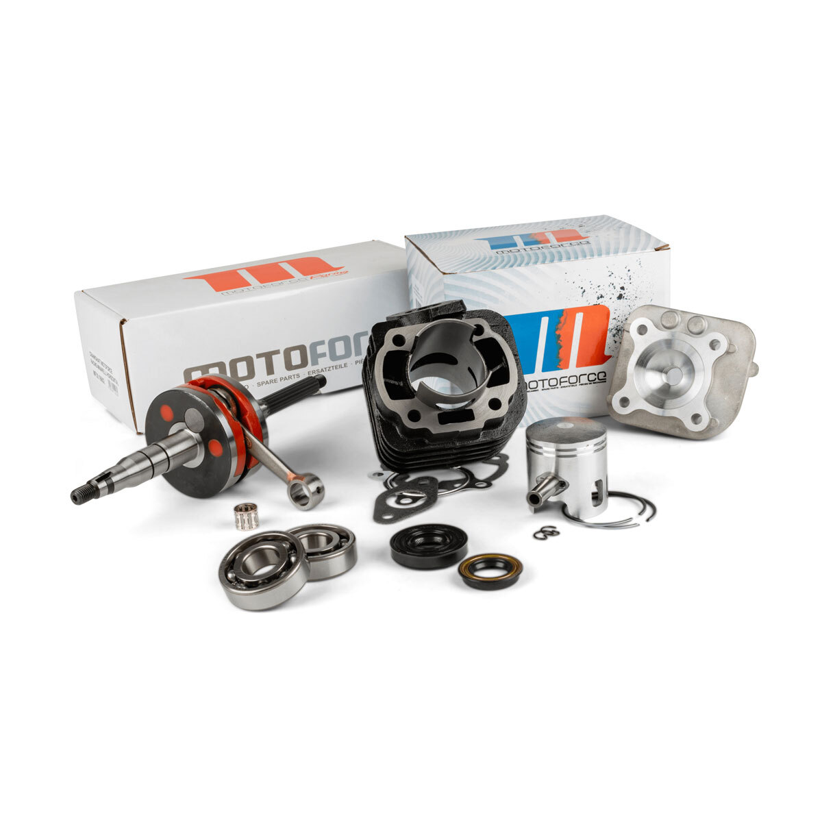 Gruppo Termico Cilindro 47mm Per Malaguti F12/Phantom 50 2T LC – Aumento A 70cc, Raffreddamento A Liquido