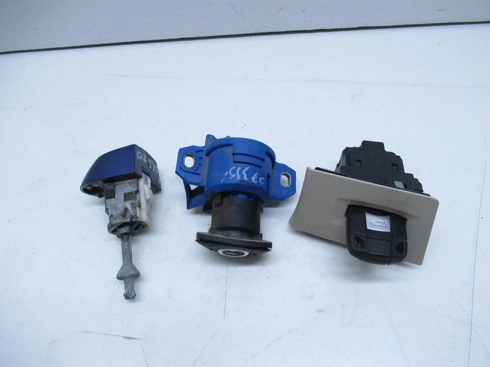 BMW E93 335i 2007 juego de repuesto de llave cerradura de encendido con llave OEM Foto 4 de 4