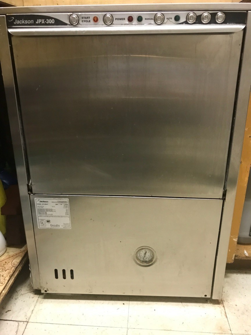 Jackson JPX300LP Undercounter Front Load Commercial Dishwasher; NEEDS