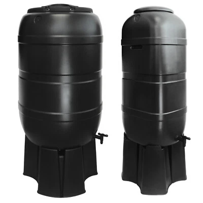 BÜKO Regentonne Regenwasserfass Regenfass Regenbottich Wasserspeicher Wasserbottich