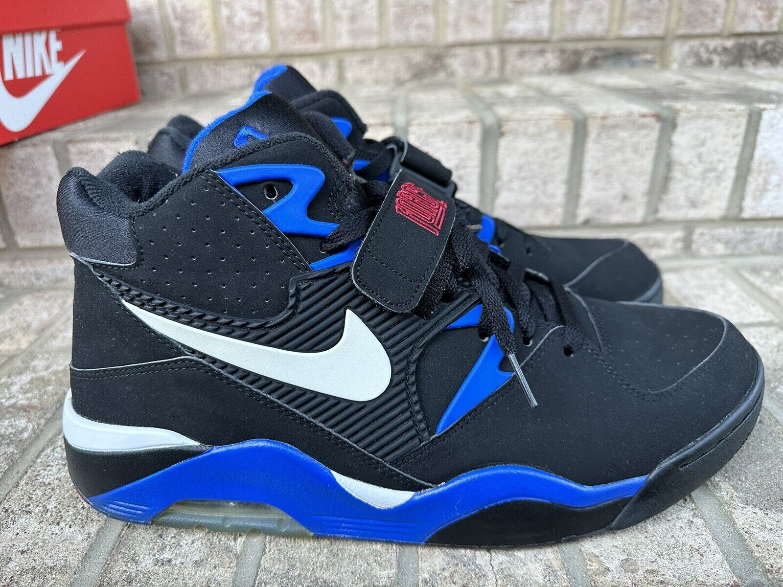 Nike Force 180 Barkley Black Royal 310095 011 | eBay