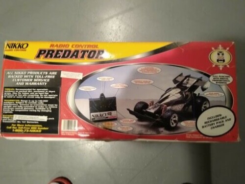 Télécommande Pour Voiture RC Nikko Predator – Vintage 1/10 – État D'occasion