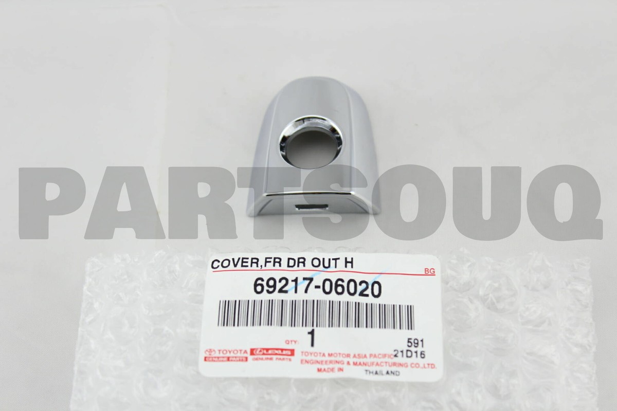 6921706020 Genuine Toyota COVER, FRONT DOOR OUTSIDE HANDLE, RH/LH