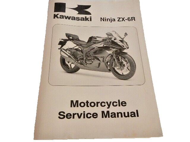 OEM KAWASAKI 2009 NINJA ZX-6R SERVICE MANUAL 99924-1417-01 | eBay