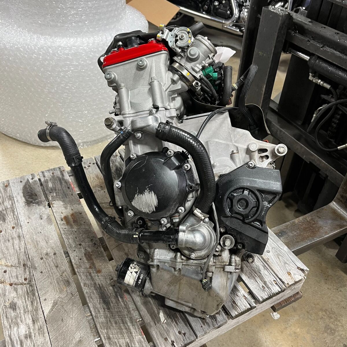 OEM 2016-2020 KAWASAKI NINJA ZX10 ZX10R ENGINE MOTOR OEM 2016-2020 KAWASAKI NINJA ZX10 ZX10R ENGINE MOTOR