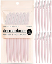 12 pcs dermaplane face razors eyebrow trimmer shaver for men and women