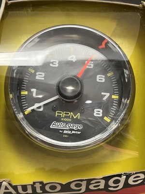 Tachometer Gauge Auto Meter 2301 - Auto Gage Performance