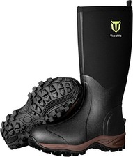 TIDEWE Rubber Neoprene Boots Men And Women, Waterproof Sturdy 6mm Neoprene Boot
