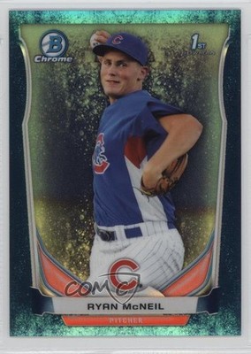 2014 Bowman Chrome Prospects Bubbles Refractor 96/99 Ryan McNeil #BCP59 6u5