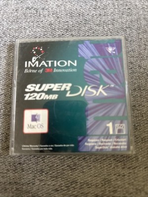 IMATION 120MB Super Disk LS 120 (Single Disk) Sealed