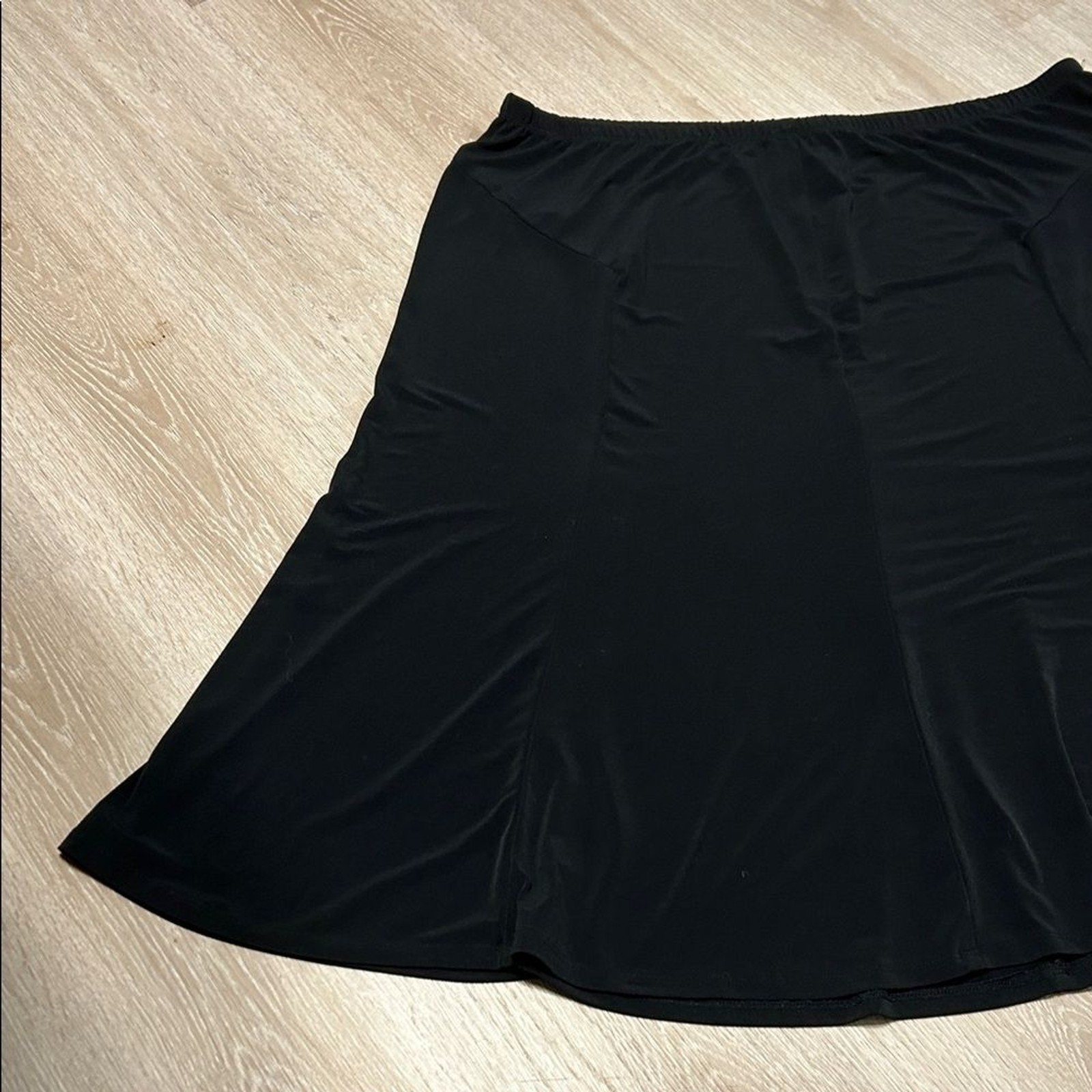 Just My Size Plus Size Stretchy Basic A-Line Blac… - image 8