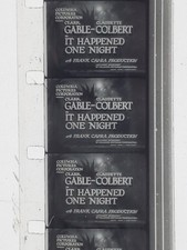 16mm Frank Capra's IT HAPPENED ONE NIGHT 1934 Academy Award winner-Nice Print 