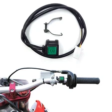 Engine Start Switch Ignition Button Handlebar for Motorcycle Scooter