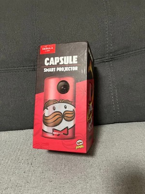 Wie neu , Anker NEBULA Capsule Smart Projektor Beamer Pringles Design