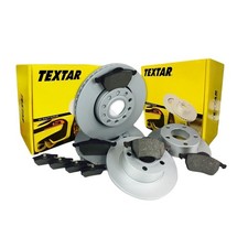 TEXTAR BREMSSCHEIBEN BELÄGE VORNE HINTEN passend für OPEL ASTRA J