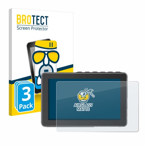 3x Matte Glass Screen Protector for Vevor Endoskop 5" Anti-Glare Protection