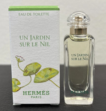 Hermes Un Jardin Sur Le Nil Perfume Eau de Toilette EDT 0.25oz/7.5 ml NIB Splash