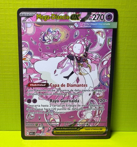Mega-Diancie EX 282/217 *Spanish* SIR Holo Pokemon TCG Ascended Heroes