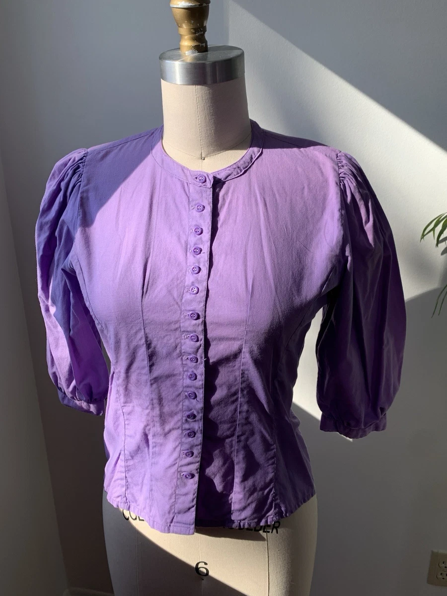 Regular Size XS/S 1980s Vintage Tops for Women for sale | eBay