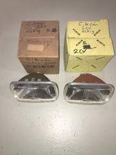 Coppia Fari Anteriori Angolari 2 CV Cibie Originali (NOS)Mai Montati Vers. DE libero