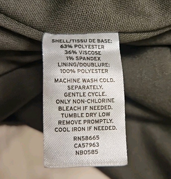 NWT 14th & Union A-Line Skirt WM Size Large Green