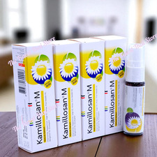 Kamillosan M Mouth Spray for Freshen Breath, Natural Mouth  Oral Care Pack of 4