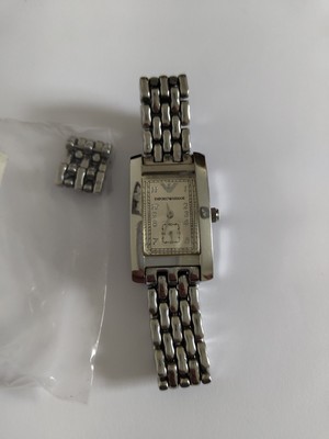 Emporio Ladies Analogue Rectangular In