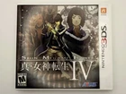 Shin Megami Tensei IV (Nintendo 3DS, 2013) COMPLETE