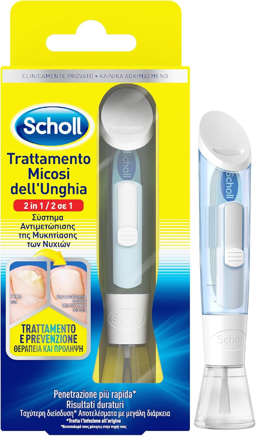 Smalto Trattamento Micosi Scholl 3.8ml - Unghie Belle e Sane in 4 Settimane