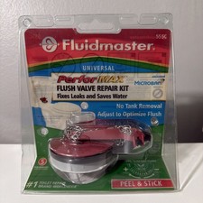 Fluidmaster 555C Universal PerforMax Flush Valve Toilet Repair Kit Fixes Leaks