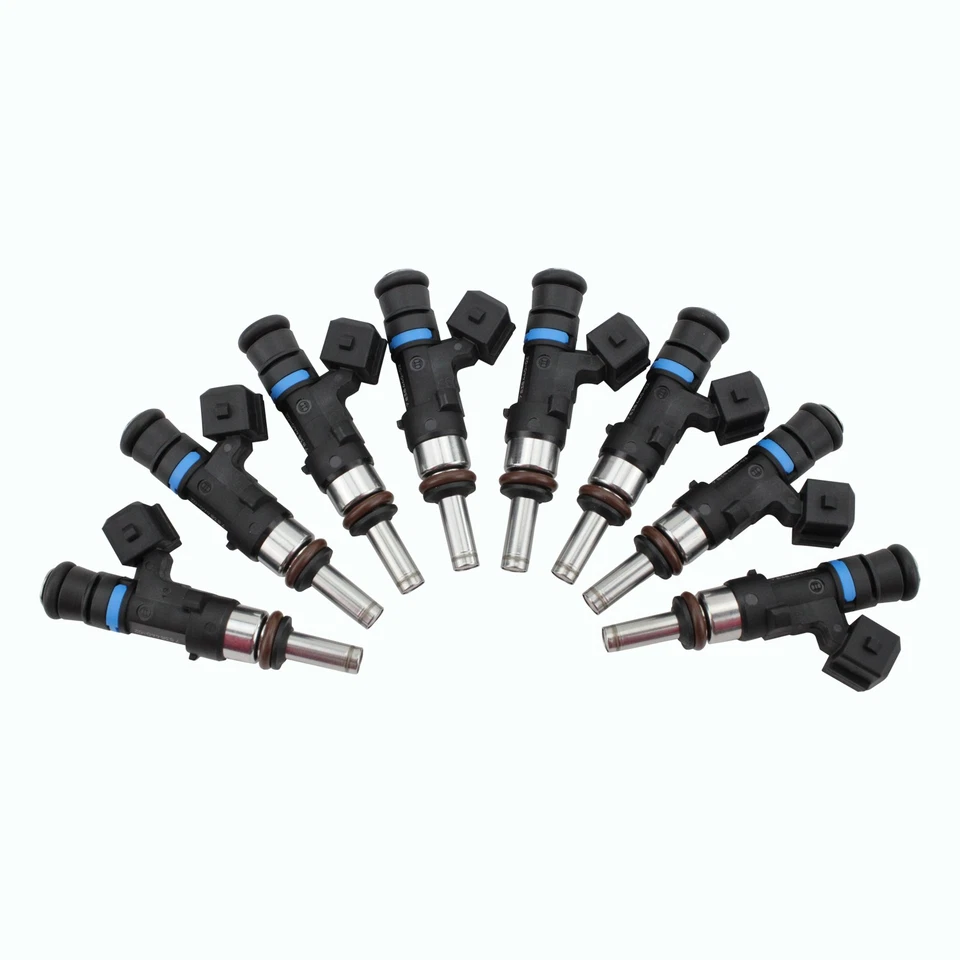 Juego de 8 inyectores de combustible BOSCH 0280158164 16 sellos para BMW M3 08-13 E90 E92 E93 Foto 2 de 2