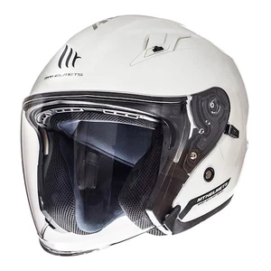 MT Avenue Open-Face Motorcycle Helmet White