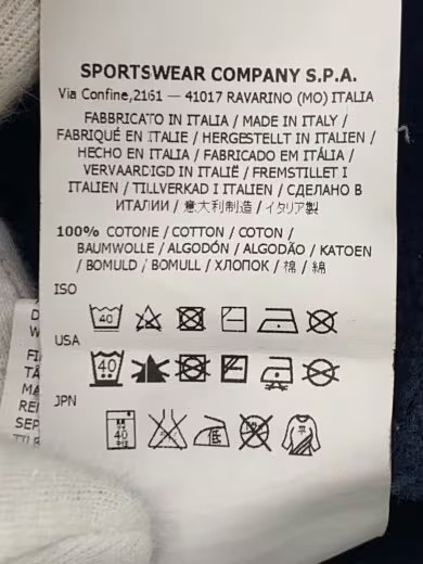 STONE ISLAND / 00s / Sweatshirt / Pocket / M / Cotton / NVY / Faded thumbnail 5