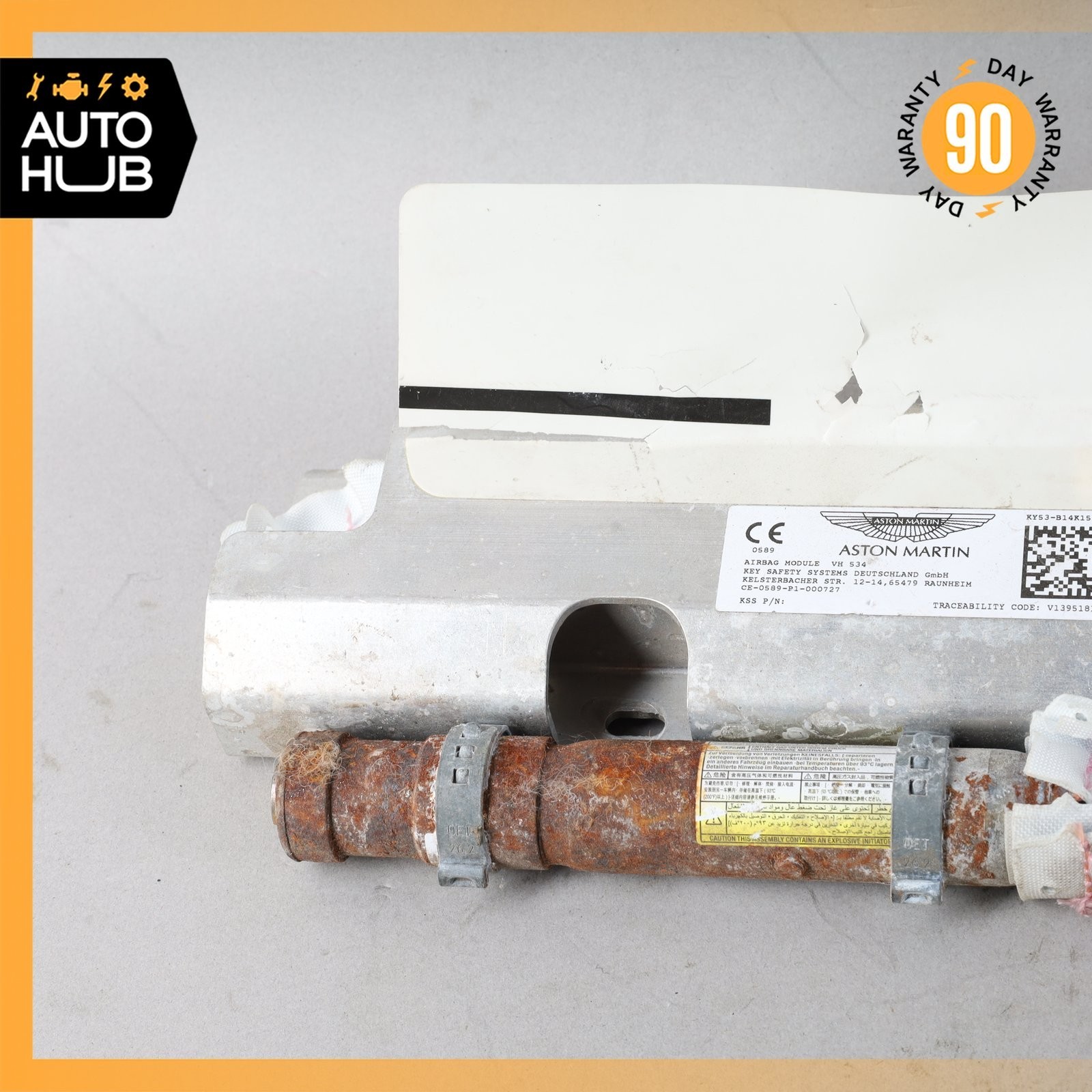 19-23 Aston Martin DB11 Front Right Side Seat Airbag Air Bag KY53B14K159AA OEM