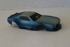 Vintage TYCO MUSTANG FUNNY CAR Slot Car BODY ONLY Grey Blue nice shape