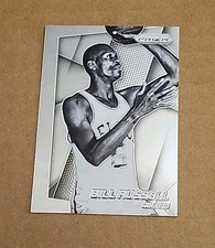 BILL RUSSELL Panini Prizm #195 SILVER PRIZM RARE  CELTICS  FREE SHIP  USA  OBO 