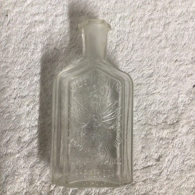 Vtg RARE Guerlain Marque De Fabrique 15 Rue de La Paix Paris Perfume Bottle