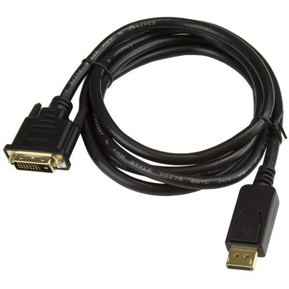 StarTech.com 1,8m DisplayPort auf DVI Kabel Stecker/Stecker Adapter/Koverter - Bild 4 von 4