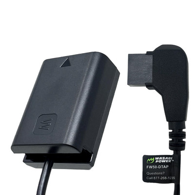 Wasabi Power DC Coupler with D-Tap Input for Sony NP-FW50