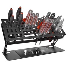Vilaxing Screwdriver Organizer Holder 11.8 x 5.1 x 11.81 inches, Black