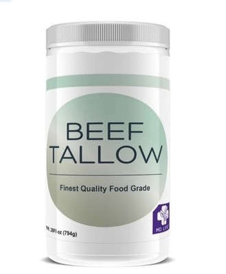 MD Life Beef Tallow - 100% Grass Fed - Nutrient Dense 1.75 Lbs Exp 3/2028