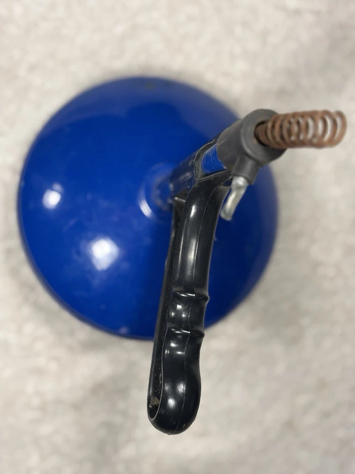 Cobra Auger Heavy Duty Steel Drum Plumbing Drain Snake 20' Drain Cleaning 1/4" - Image 2 of 4