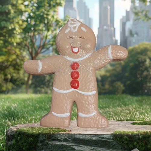 Gingerbread Holiday Sparkies Statues - Picture 3 of 4