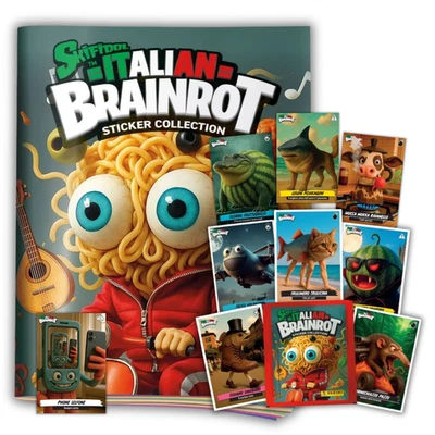 Panini Skifidol Italian Brainrot Sticker | Sticker aussuchen | 1 - 150 | 1/2