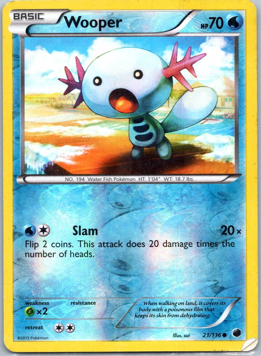 Wooper Common Plasma Freeze 21/116 LP