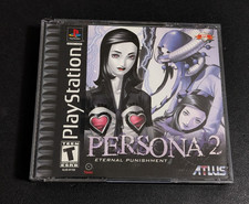 PlayStation Persona 2 Eternal Punishment complete CIB *tested* PS1 Atlus PSX RPG