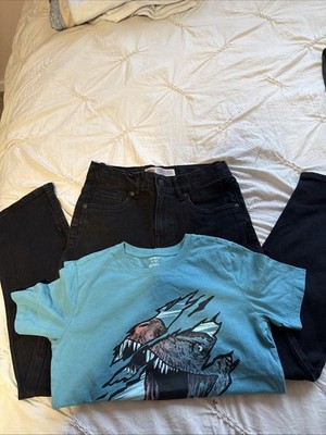 Boy s Outfit Size 12 Black Levi Jean and Carter s Top Size 12